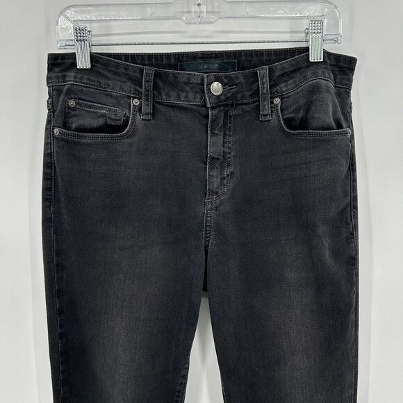 JOE'S JEANS Women's Black Wash Flawless The Icon Mid Rise Skinny Jeans Size 30 - Picture 3 of 8